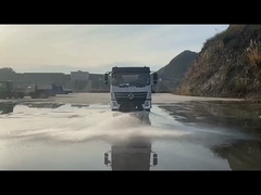 4X2 ล้อขับ Dongfeng คาร์โก้รถบรรทุก ด้วยการออกแบบและ 190HP ถังน้ํา sprinkler